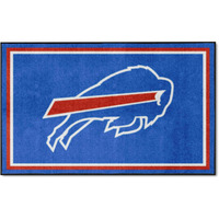 FANMATS - 6563 NFL Buffalo Bills Nylon Face 4X6 Plush Rug 46 x72