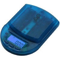 American Weigh Scales BCM Series Digital Pocket Weight Scale, Clear Blue, 100G x 0.01G (BCM-100-CB)