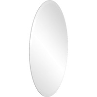 Allied Brass Frameless Oval Mounted Wall Mirror, Unknown