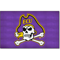 FANMATS 1302 East Carolina Pirates Ulti-Mat Rug - 5ft. x 8ft. | Sports Fan Area Rug, Home Decor Rug and Tailgating Mat