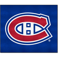 FANMATS 10404 Montreal Canadiens Nylon Tailgater Rug - 5ft. x 6ft. Sports Fan Area Rug, Home Decor Rug and Tailgating Mat