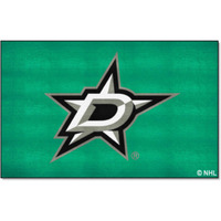 FANMATS 10637 Dallas Stars Ulti-Mat Rug - 5ft. x 8ft. | Sports Fan Area Rug, Home Decor Rug and Tailgating Mat