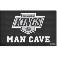 FANMATS 14440 Los Angeles Kings Man Cave Tailgater Rug - 5ft. x 6ft. Sports Fan Area Rug, Home Decor Rug and Tailgating Mat