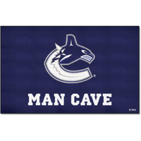 FANMATS 14500 Vancouver Canucks Man Cave Tailgater Rug - 5ft. x 6ft. Sports Fan Area Rug, Home Decor Rug and Tailgating Mat