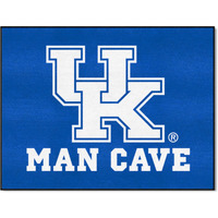 FANMATS 14653 University of Kentucky All-Star Mat - Man Cave | Blue | 33.75 x42.5  | UK Primary Logo