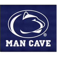 FANMATS 14598 Penn State Nittany Lions Man Cave Tailgater Rug - 5ft. x 6ft. Sports Fan Area Rug, Home Decor Rug and Tailgating Mat