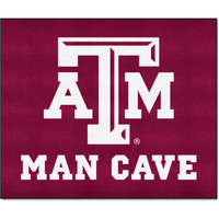 FANMATS 14610 Texas A&M Aggies Man Cave Tailgater Rug - 5ft. x 6ft. Sports Fan Area Rug, Home Decor Rug and Tailgating Mat