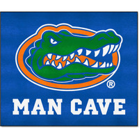 FANMATS 14634 Florida Gators Man Cave Tailgater Rug - 5ft. x 6ft. Sports Fan Area Rug, Home Decor Rug and Tailgating Mat - Gator Head Primary Logo