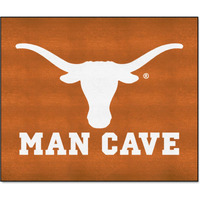 FANMATS 14702 Texas Longhorns Man Cave Tailgater Rug - 5ft. x 6ft. Sports Fan Area Rug, Home Decor Rug and Tailgating Mat