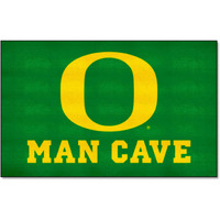 FANMATS 14691 Oregon Ducks Man Cave UltiMat Rug - 5ft. x 8ft. | Sports Fan Area Rug, Home Decor Rug and Tailgating Mat