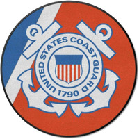 U.S. Coast Guard 44in. Round Mat