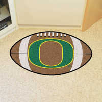 FANMATS NCAA Oregon Ducks Sports Team Logo Football Rug - 20.5  W x 32.5  L