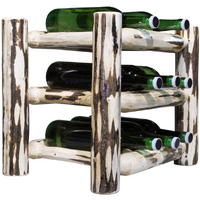 Montana Woodorks MWWRCV Montana Collection Countertop Wine Rack, Clear Lacquer Finish