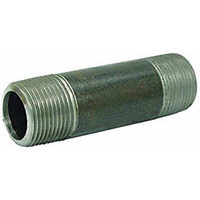 Ace 1/2 in. Dia. x 1/2 in. Dia. x 2 in. L MPT To MPT Schedule 40 Galvanized Steel Pipe Nipple