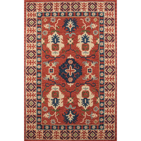 Momeni Tangier Collection Area Rug, 7'6  x 9'6 , Red