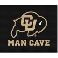 FANMATS 17295 Colorado Buffaloes Man Cave Tailgater Rug - 5ft. x 6ft. Sports Fan Area Rug, Home Decor Rug and Tailgating Mat