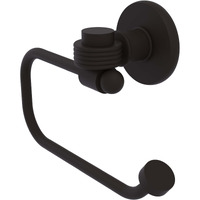 Allied Brass Continental Collection Euro Style Tissue Groovy Accents Toilet Paper Holder, Oil Rubbed Bronze