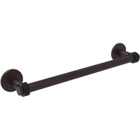 Allied Brass 2051D/18-VB Continental Collection 18 Inch Dotted Detail Towel Bar, 18-Inch, Venetian Bronze