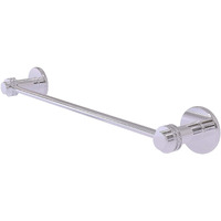 Allied Brass 931D/30-PC Mercury Collection 30 Inch Dotted Accent Towel Bar, 30-Inch, Polished Chrome