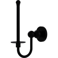 Allied Brass BL-24U-BKM Bolero Collection Upright Tissue Toilet Paper Holder, Matte Black