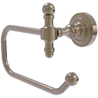 Allied Brass RD-24E-PEW Retro Dot Collection European Style Tissue Toilet Paper Holder, Antique Pewter