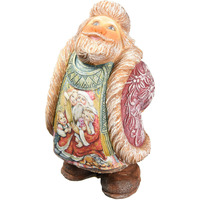 Scenic Santa Checking his List Figurine by G.DeBrekht 534521