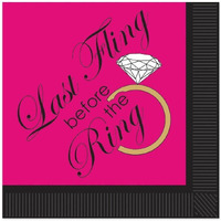 Last Fling Luncheon Napkins (Pack of 6)