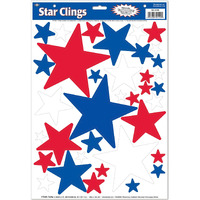 Star Clings (Pack of 24)