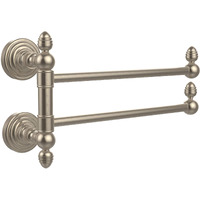 Allied Brass WP-GTB-2 Waverly Place Collection 2 Swing Arm Towel Rail, Antique Pewter