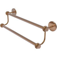 Allied Brass 7272T/30 30 Inch Double Towel Bar, Brushed Bronze