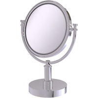 Allied Brass DM-4G/5X 8 Inch Vanity Top 5X Magnification Make-Up Mirror, Polished Chrome