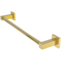 Allied Brass MT-41-18 Montero Collection Contemporary 18 Inch Towel Bar, Polished Brass