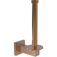 Allied Brass MT-24U Montero Collection Upright Tissue Reserve Roll Toilet Paper Holder, Brushed Bronze