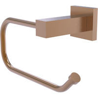 Allied Brass MT-24E Montero Collection Euro Style Tissue Toilet Paper Holder, Brushed Bronze