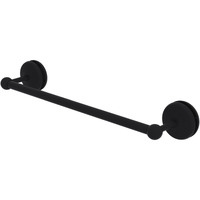 Allied Brass MC-41-SM-18 Monte Carlo Collection 18 Inch Shower Door Towel Bar, Matte Black