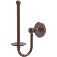 Allied Brass SL-24U-CA Shadwell Collection Upright Tissue Toilet Paper Holder, Antique Copper