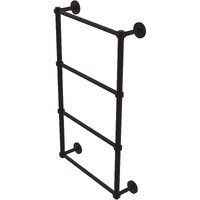 Allied Brass P1000-28-24 Prestige Skyline Collection 4 Tier 24 Inch Ladder Towel Bar, Oil Rubbed Bronze