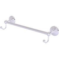 Allied Brass PMC-41-18-HK Prestige Monte Carlo Collection 18 Inch Integrated Hooks Towel Bar, 18 , Satin Chrome