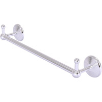 Allied Brass PMC-41-36-PEG Prestige Monte Carlo Collection 36 Inch Integrated Hooks Towel Bar, 36 , Satin Chrome