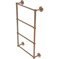 Allied Brass PR-28T-36 Prestige Regal Collection 4 Tier 36 Inch Ladder Twisted Detail Towel Bar, Brushed Bronze