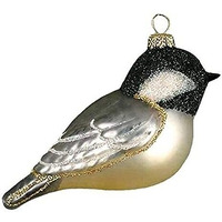 Cobane Studio Black Capped Chickadee Ornament