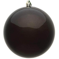 Vickerman 490709 - 3  Gunmetal Shiny Finish Ball Christmas Tree Ornament (32 pack) (N596884S)