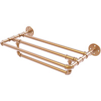 Allied Brass P-240-30-TSTB Pipeline Collection 30 Inch Wall Mounted Bar Towel Shelf, 30 , Brushed Bronze