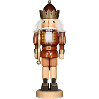 Alexander Taron 32-321 Christian Ulbricht Nutcracker-King (Natural) -15.75  H x 5.5  W x 4.25  D, Brown