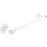 Allied Brass SB-41/30 Southbeach Collection 30 Inch Towel Bar, Matte White