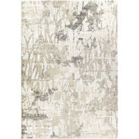 Orian Rugs Mystical Abstract Canopy - 5'3  x 7'6  Rectangle in Ivory, Contemporary Style Indoor Home Decor, Abstract Pattern, Plush Area Rug