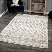 Orian Rugs Transitional Plush Global Pattern Rug - Adagio Arrowhead Collection, Stain-Resistant, Easy to Clean, Durable Indoor Home Office Decor, 6'5  x 9'6  Silverton Area Rug