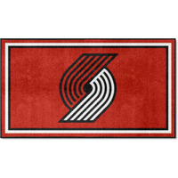 FANMATS 19851 NBA Portland Trail Blazers 3ft. x 5ft. Plush Area Rug | Sports Fan Area Rug, Home Decor Rug and Tailgating Mat