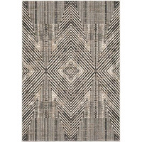 Riverstone Zero in Indoor Area Rug - 5'3  x 7'6  Moonlight, Geometric Stripes Design, Stain-Resistant, Easy to Clean, Durable Rug for Living Room, or Bedroom Home Decor