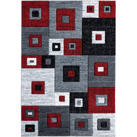 United Weavers of America Bristol Cicero Red Runner Rug, 2'7  x 7'4